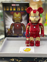BE@RBRICK x Marvel 钢铁侠 Mark III 100%+400% 套装(Medicom Toy 25 周年纪念)钢铁侠 Mark 3